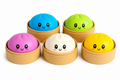 Domplings coloridos