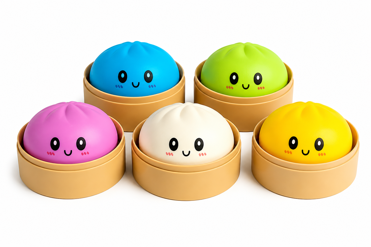 Domplings coloridos