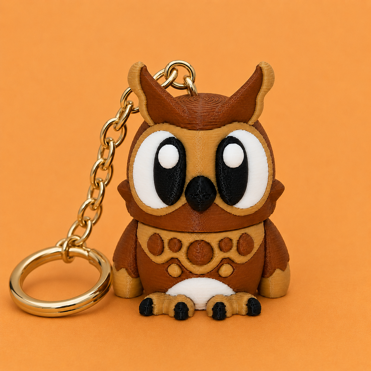 Mini Flexi Búho | Llavero articulado 3D