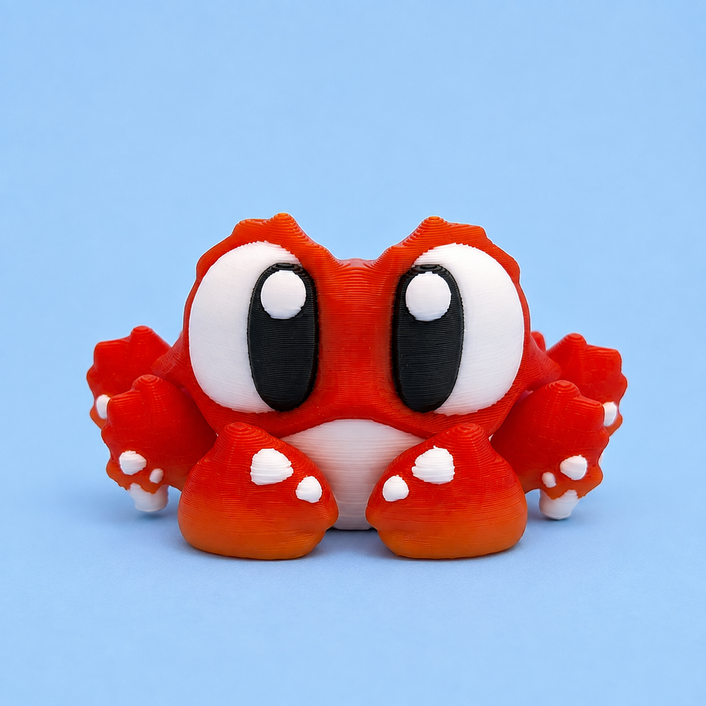 Mini Flexi Cangrejo | Llavero articulado 3D