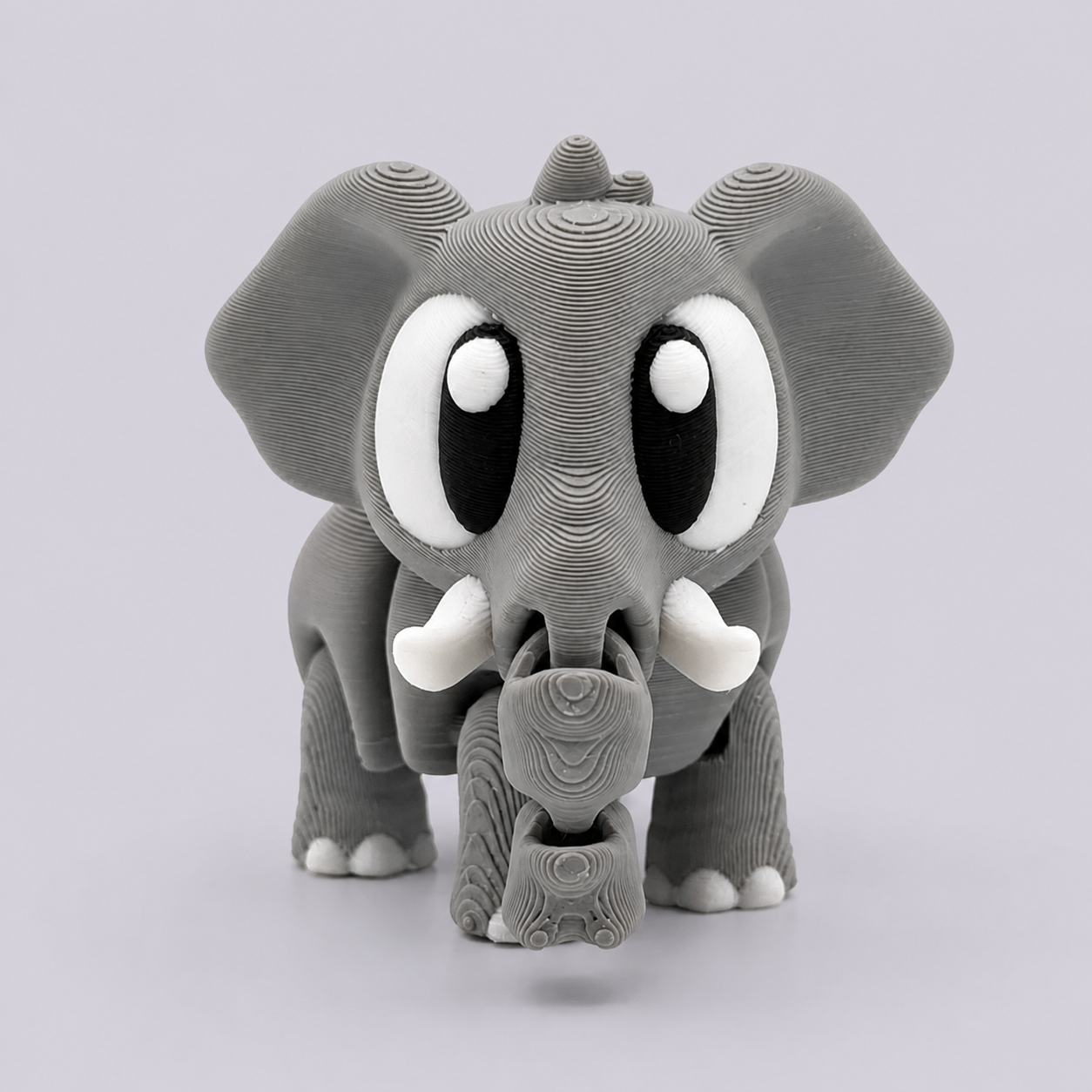 Mini Flexi Elefante | Llavero articulado 3D