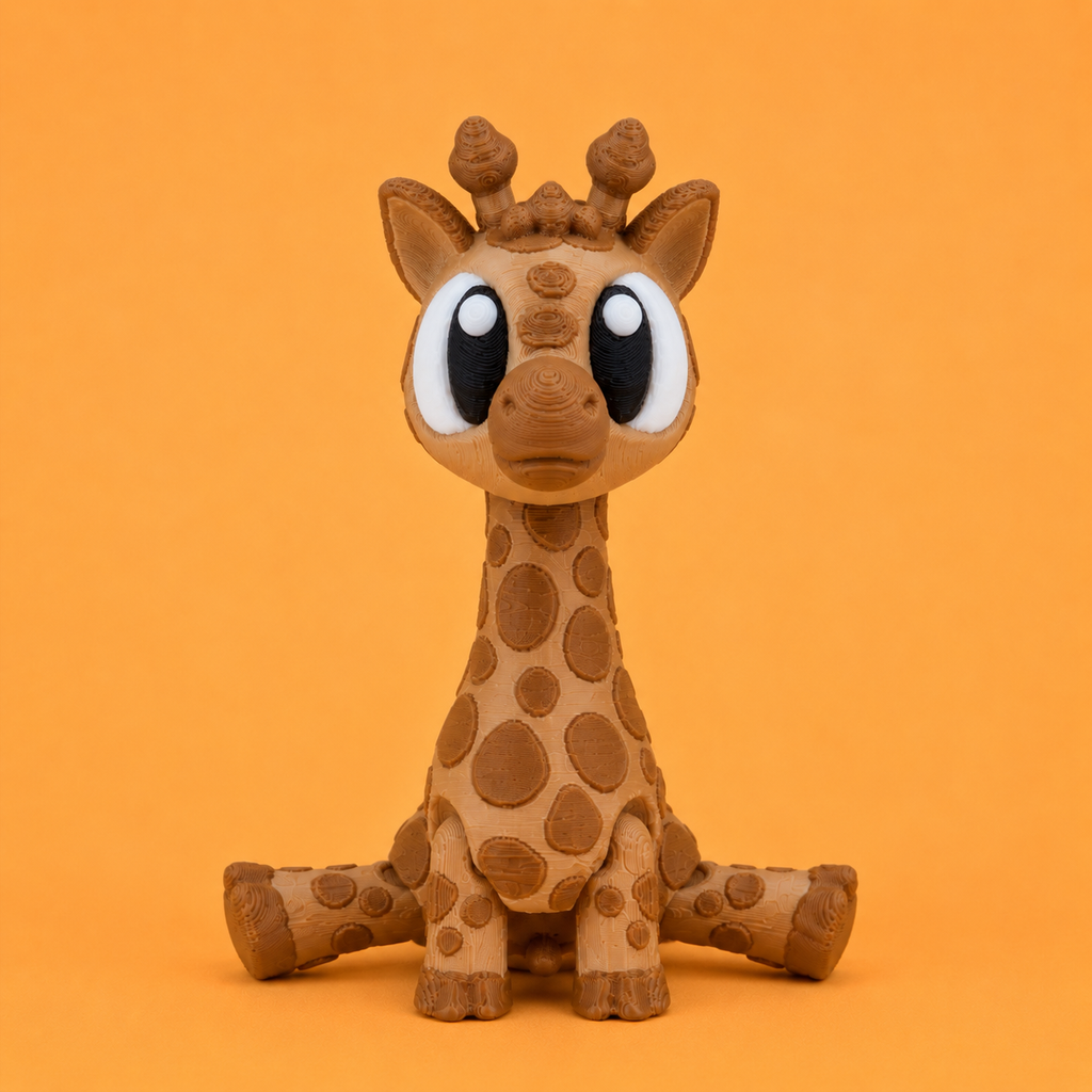 Mini Flexi Girafa | Llavero articulado 3D