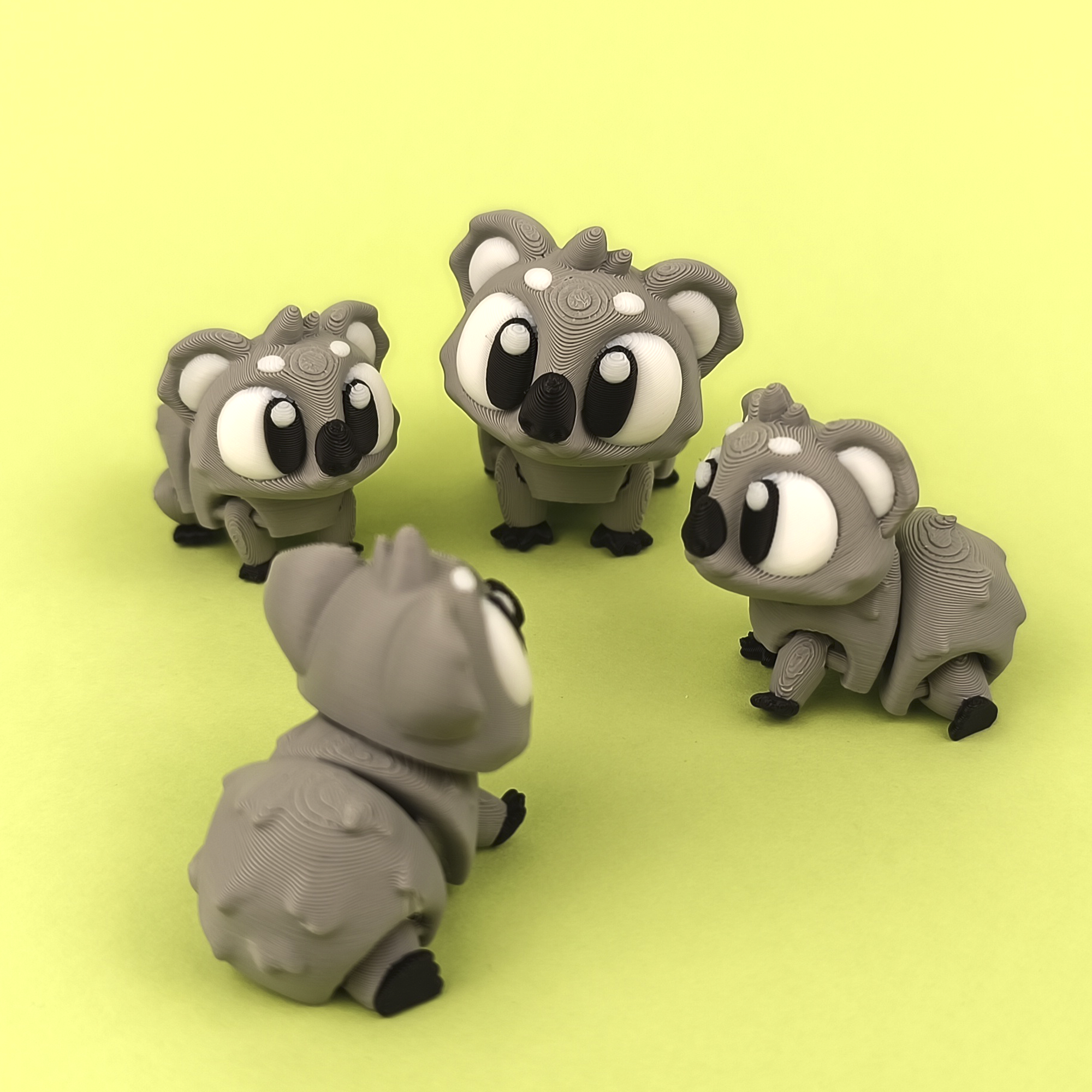 Mini Flexi Koala | Llavero articulado 3D