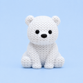 Oso Polar Fibrix | Figura Decorativa 3D
