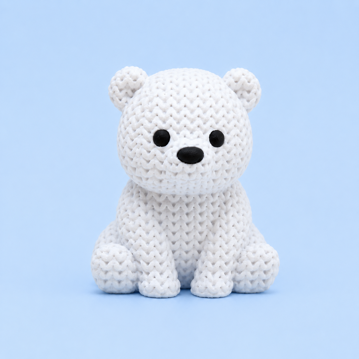 Oso Polar Fibrix | Figura Decorativa 3D