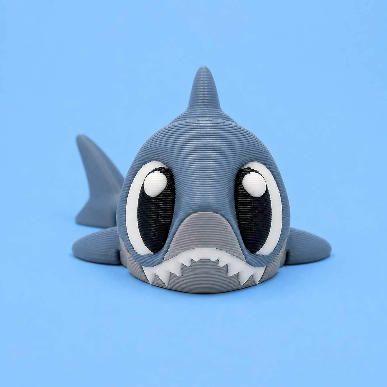 Mini Flexi Tiburón | Llavero articulado 3D