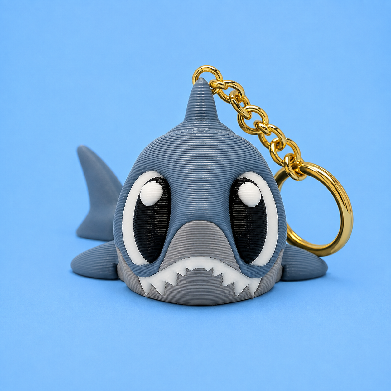 Mini Flexi Tiburón | Llavero articulado 3D