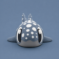 Mini Flexi Tiburón Ballena | Llavero articulado 3D