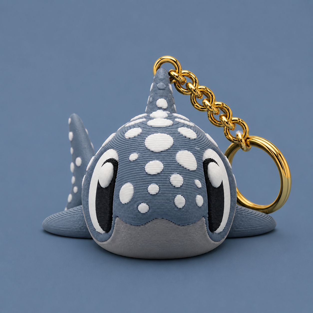 Mini Flexi Tiburón Ballena | Llavero articulado 3D